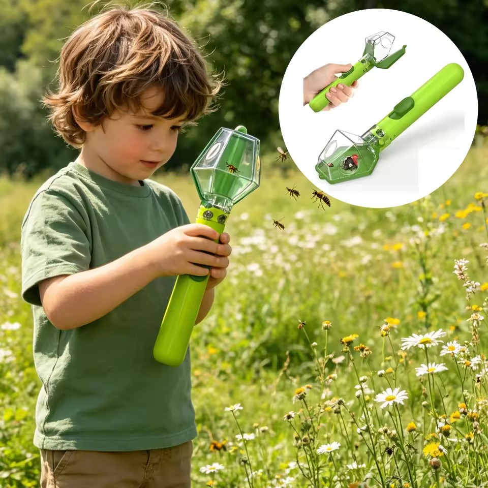 Outdoor Adventure Educator - Ручной ловец насекомых с 6-кратным увеличительным