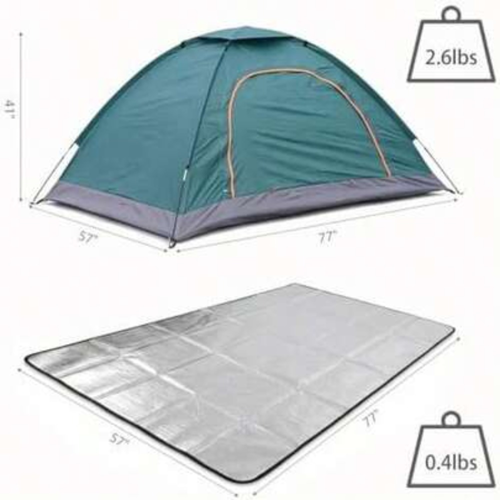 Outdoor Adventure Tent - Легко устанавливаемая дышащая сетчатая двухслойная водонепроницаемая