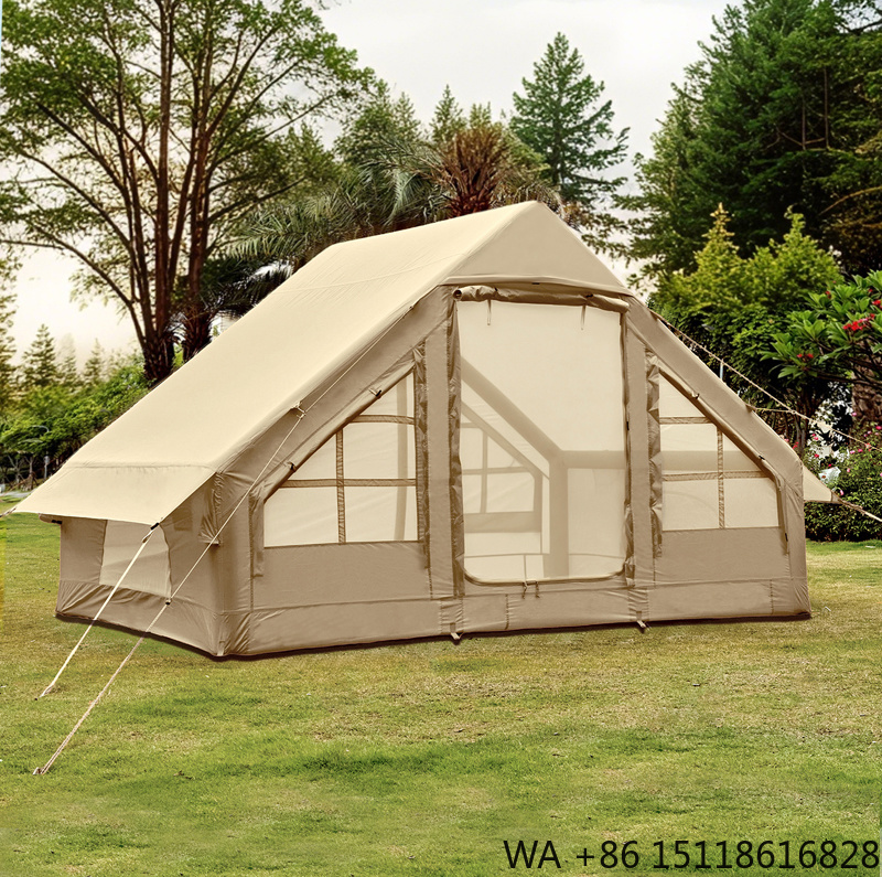 Outdoor Adventure Tent - Большая водонепроницаемая всесезонная надувная палатка для