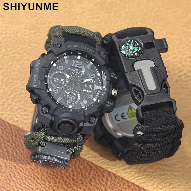 SHIYUNME мужские часы для выжи – обзор и цена Outdoor Adventure Watches