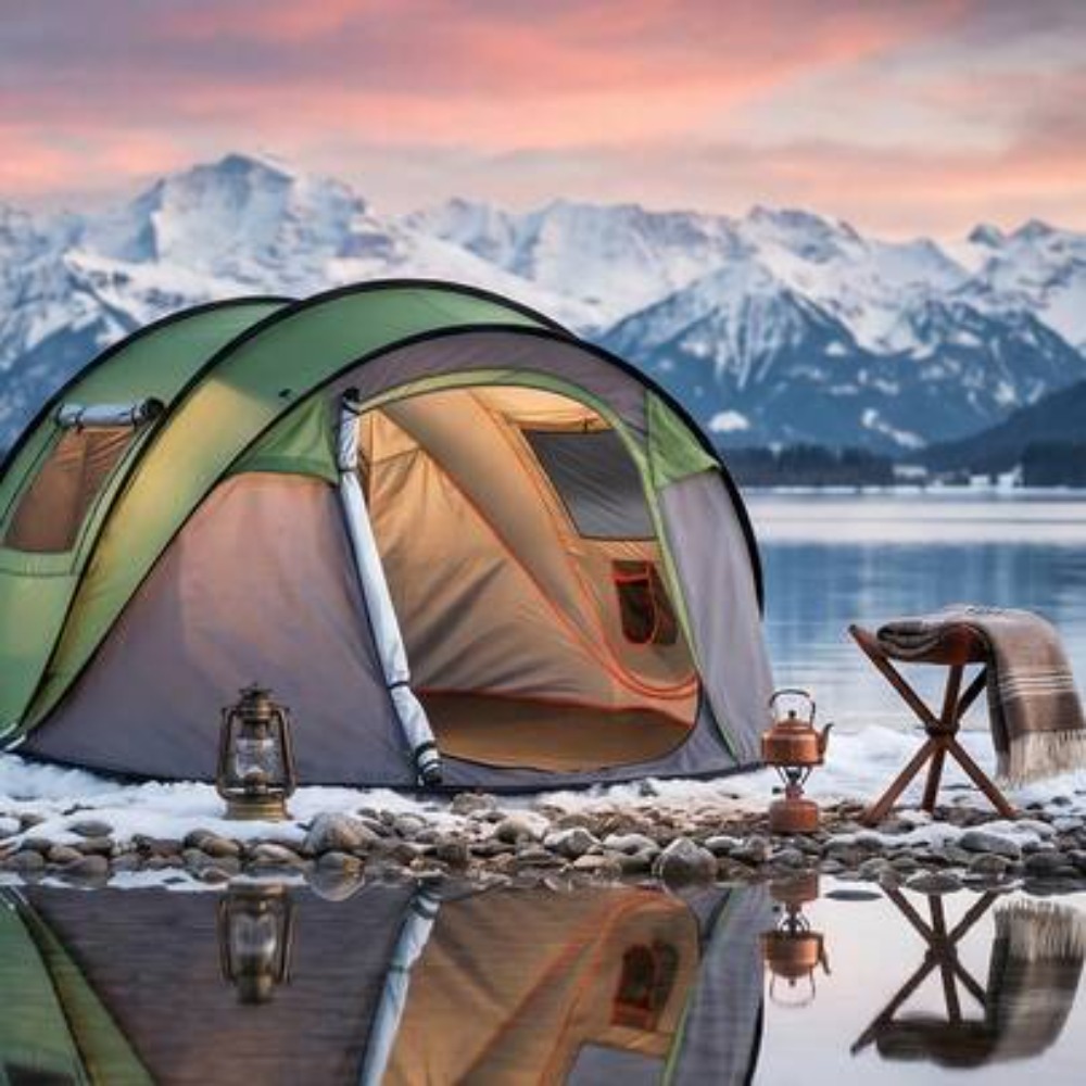 Палатка для кемпинга на 4 чело – обзор и цена Outdoor Adventure Tent
